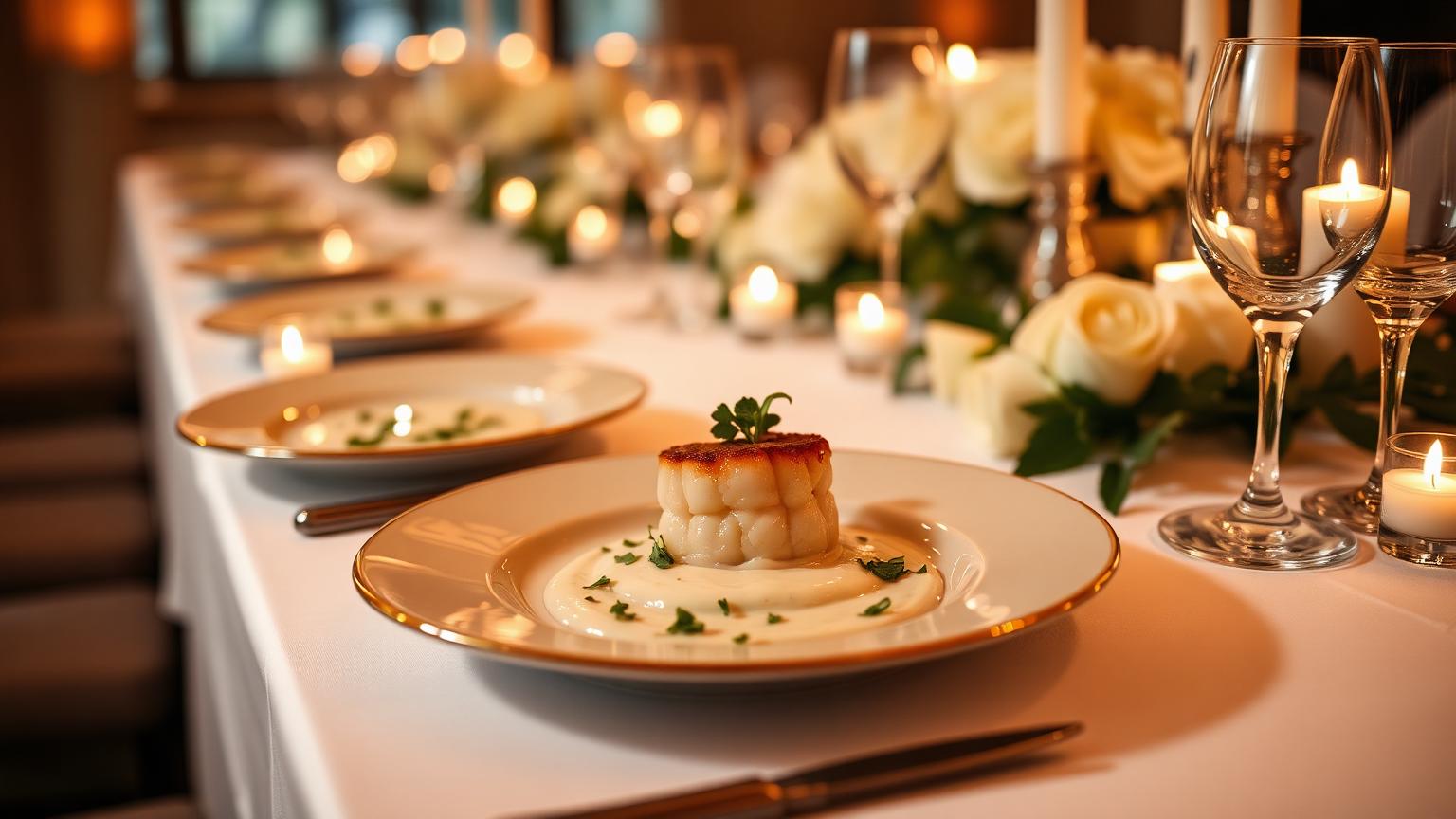 Menú a Tiempos de Boda y Eventos Elegantes